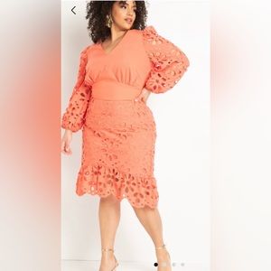 Eyelet Two Piece Set (Please read description closely)